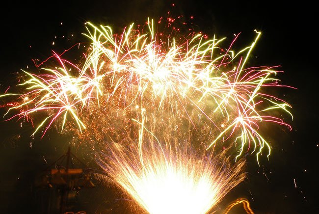 queenstown winter festival fireworks