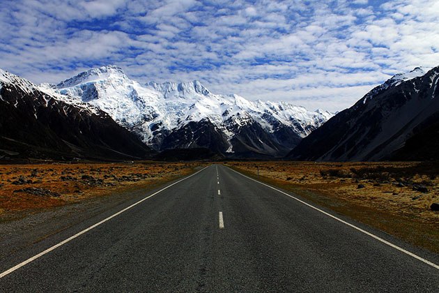 New Zealand winter road trip