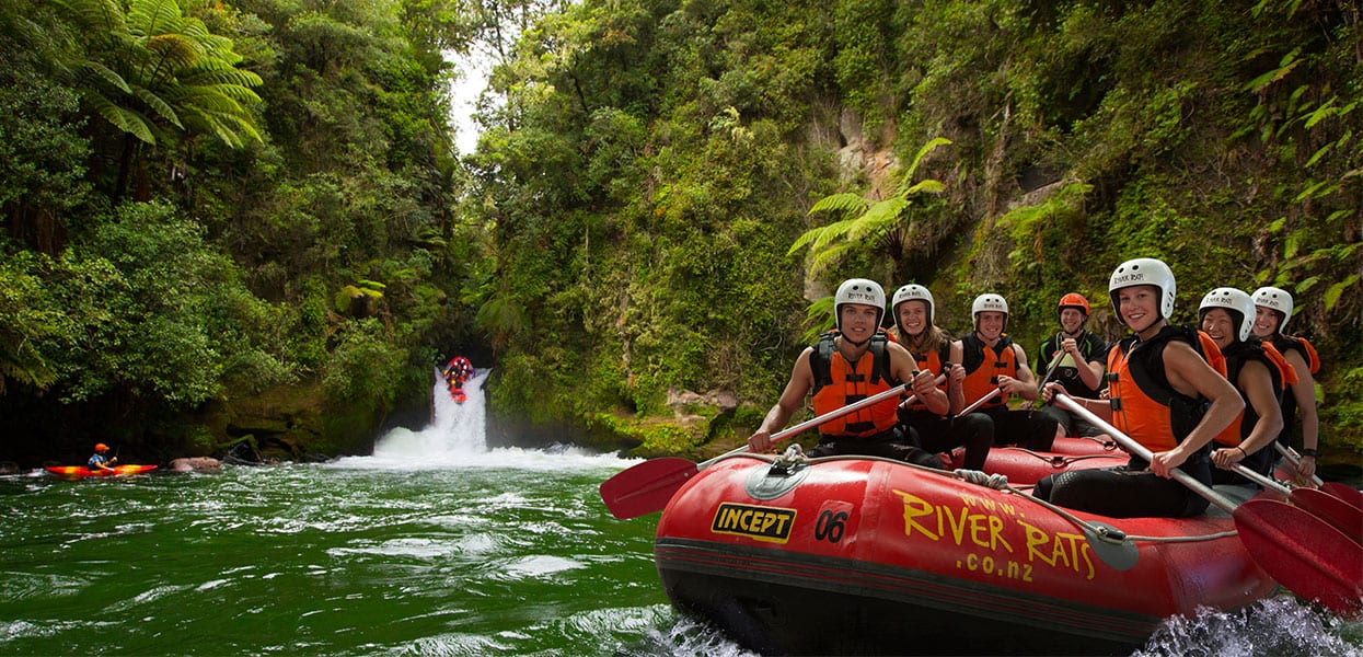 White Water Rafting down Kaituna River with River Rats