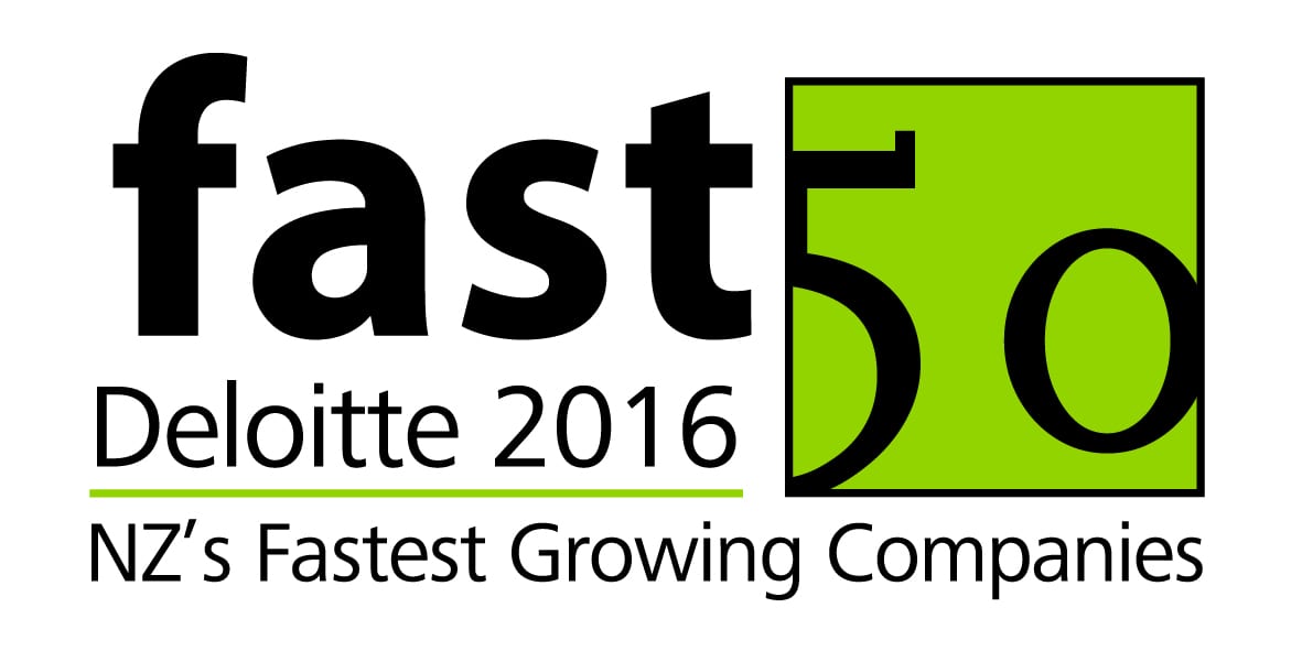 Deloitte 2016 Nz's Fastest Growing Companies award