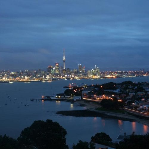 Auckland Skyline, Auckland City, North Island