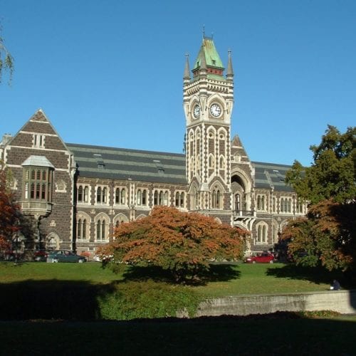 Otago, Dunedin University, South Island