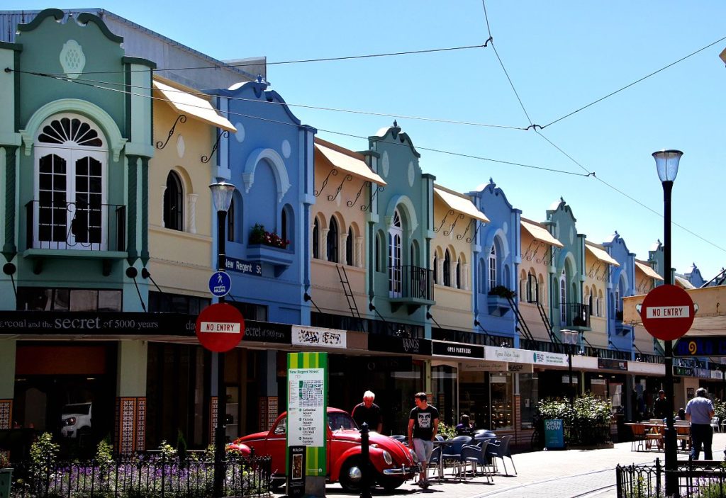 New Regent Street in Christchurch