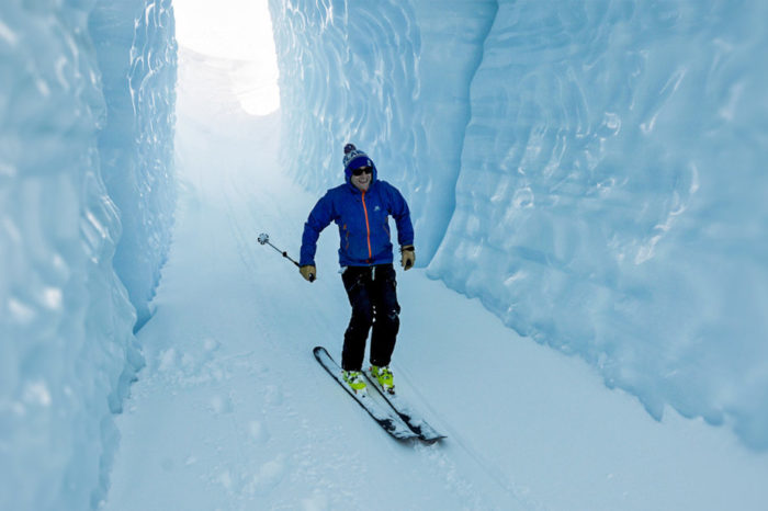 Tasman Glacier Heli-Ski Escape