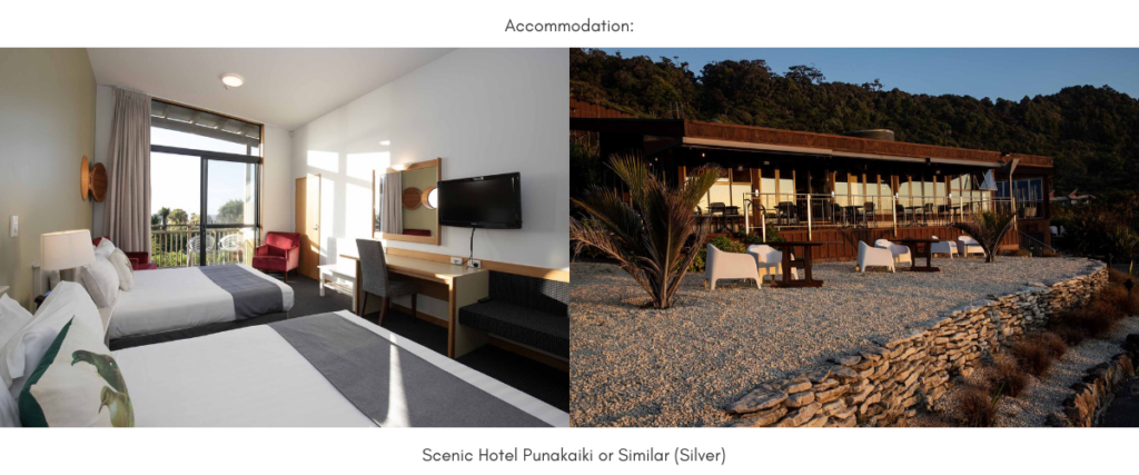 Accommodation at Scenic Hotel Punakaiki