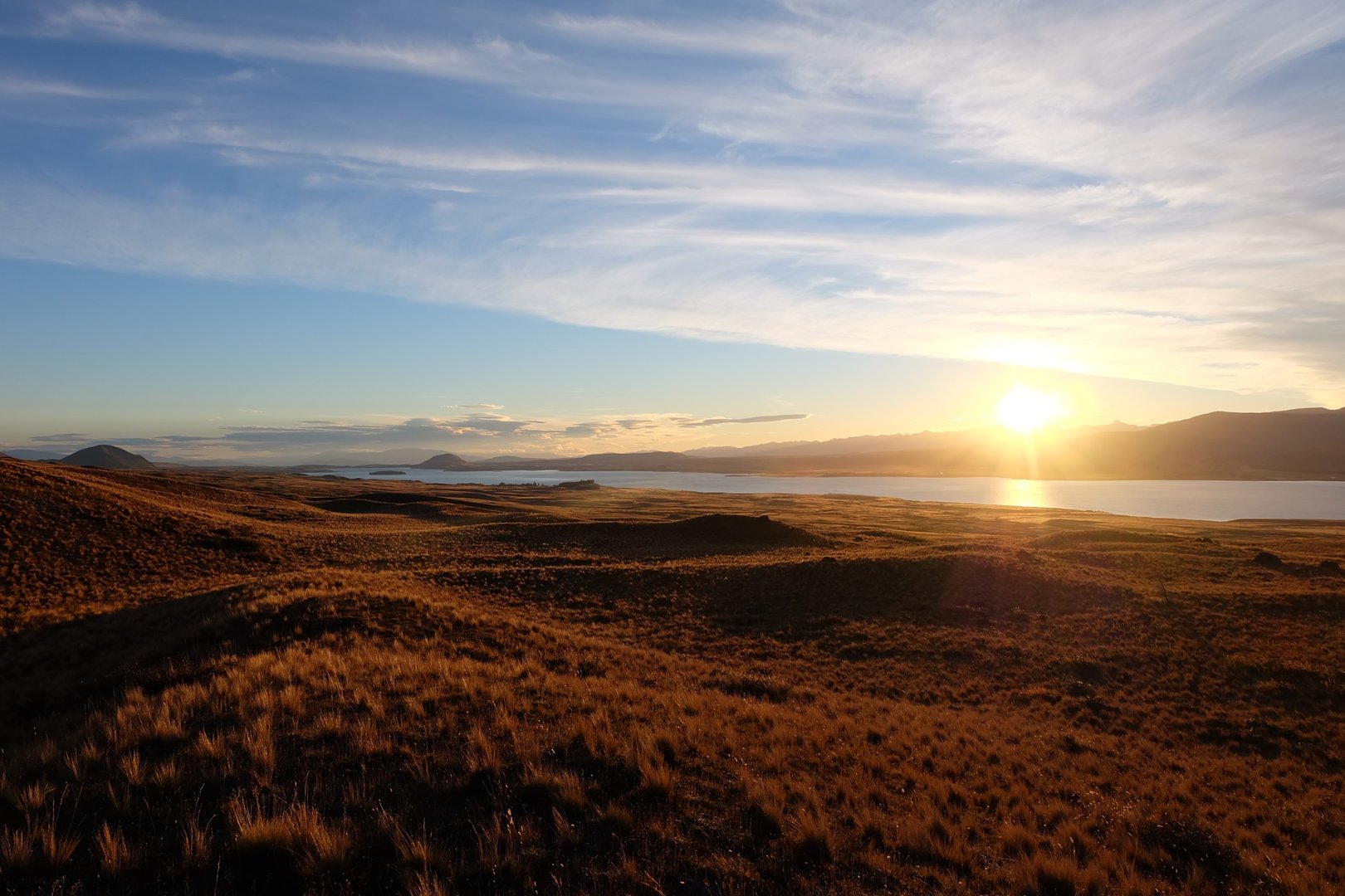 Lake Tekapo sunset
