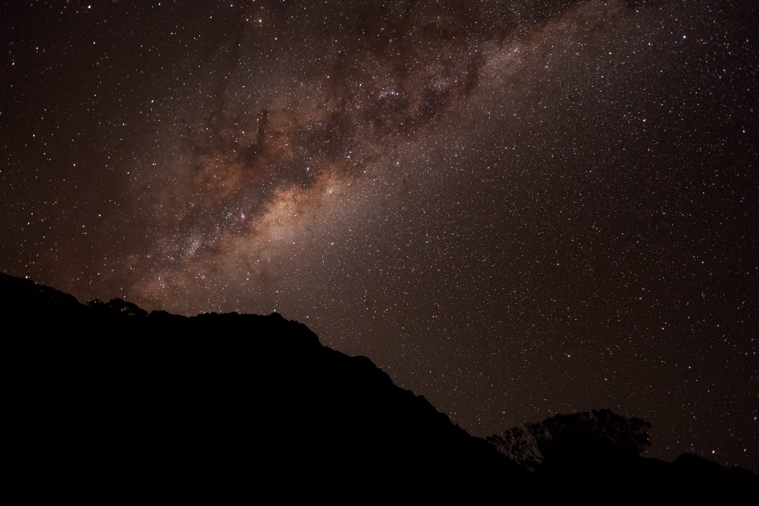 Milky way seen from New Zealand while on a holiday tour