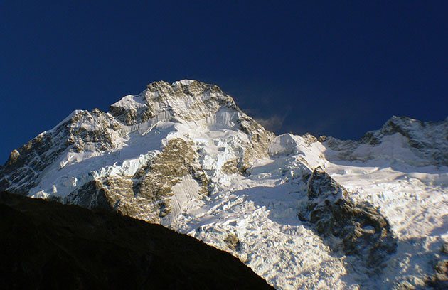 New Zealand Mount Cook winter