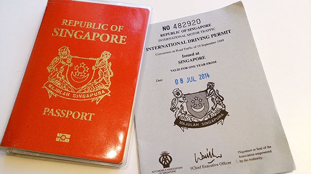Singapore passport