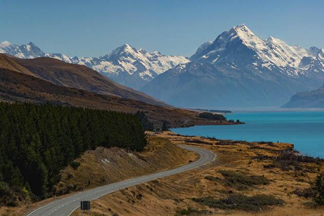 View of Mt Cook