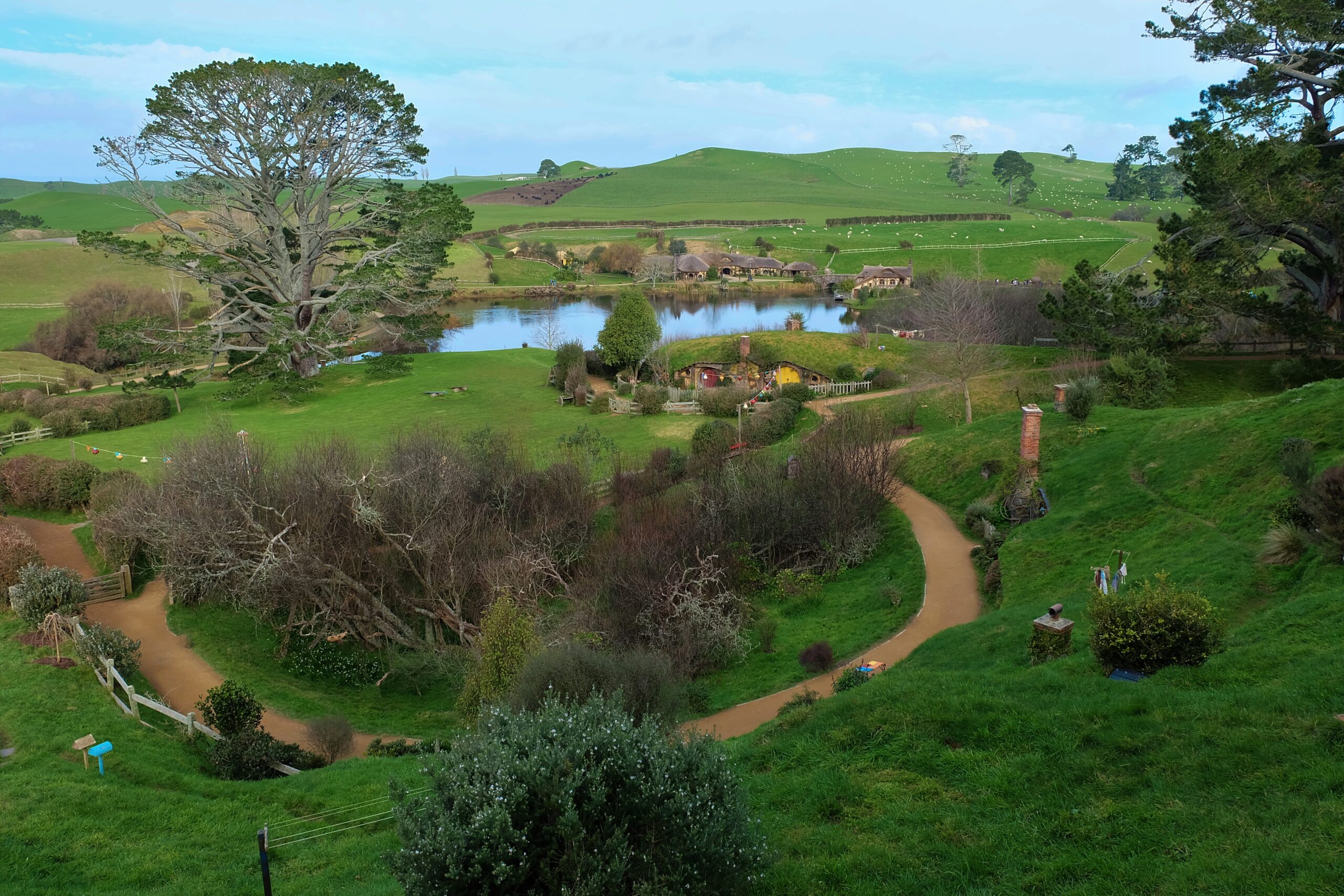 Hobbiton Movie Set