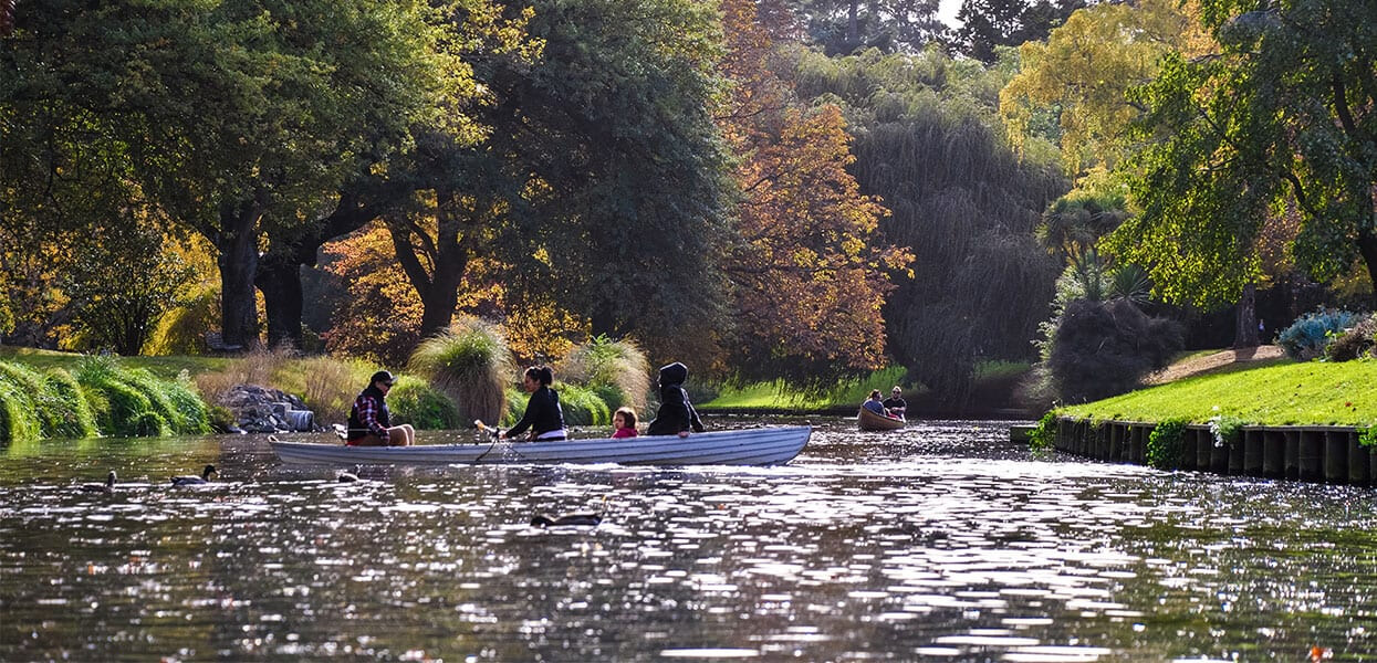 Punting on the Avon