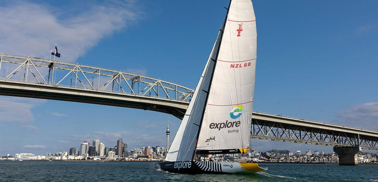 Viaduct Harbour & Americas Cup Yacht Ride